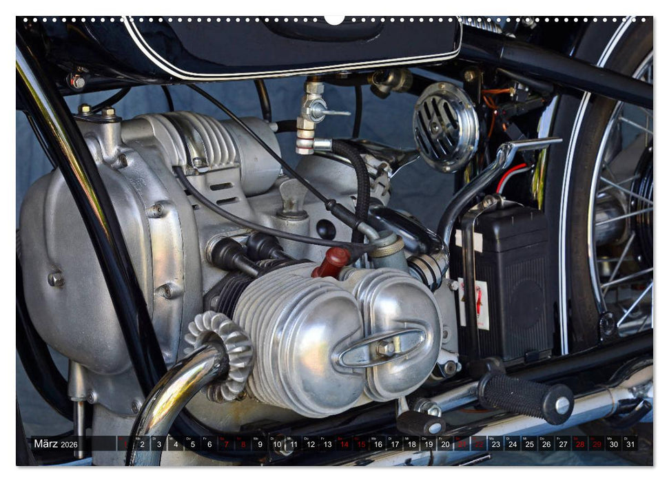 BMW R 51/2 (CALVENDO Premium Wandkalender 2026)