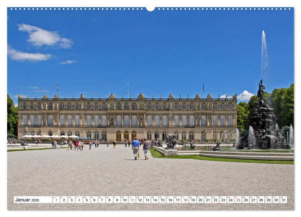Chiemsee - Sommerferien am bayrischen Meer (CALVENDO Wandkalender 2026)