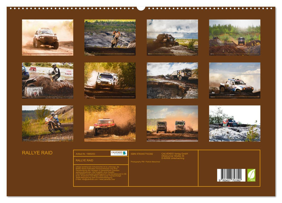 RALLYE RAID (CALVENDO Premium Wandkalender 2026)