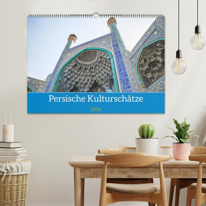 Persische Kultur Irans (CALVENDO Wandkalender 2026)