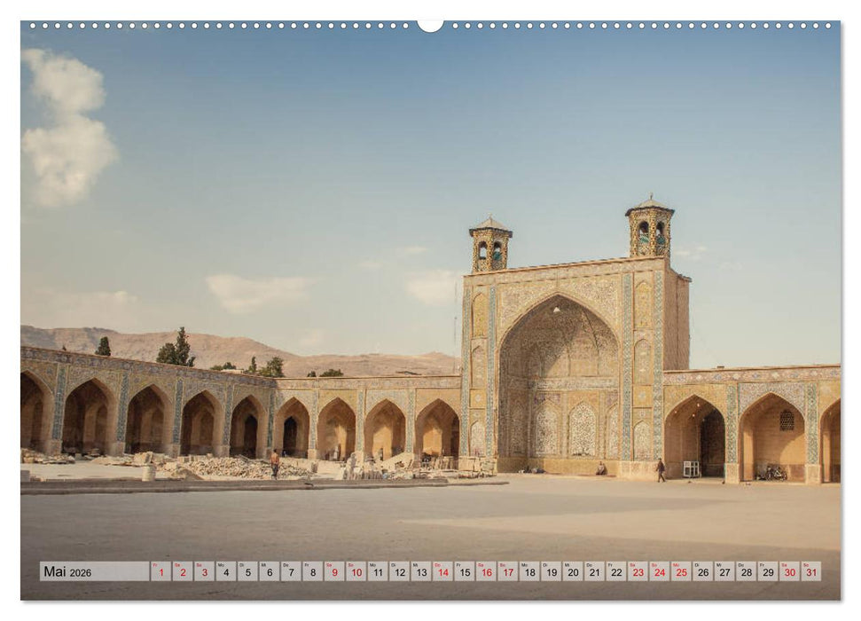 Persische Kultur Irans (CALVENDO Wandkalender 2026)