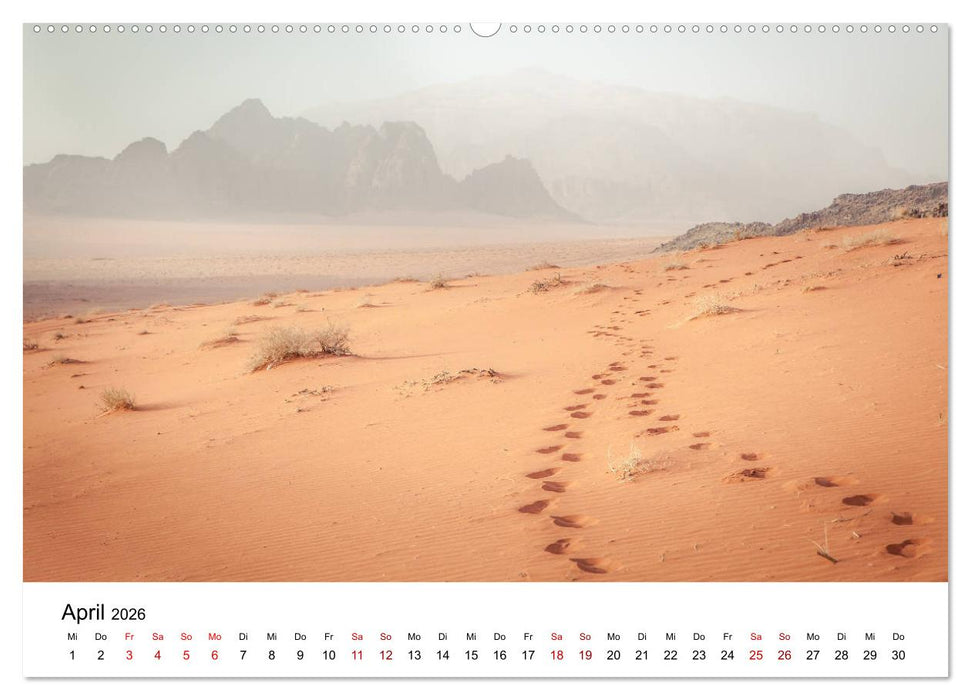 Wüsten der Welt (CALVENDO Wandkalender 2026)