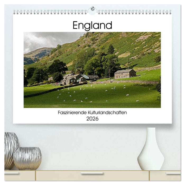 England - Faszinierende Kulturlandschaften (CALVENDO Premium Wandkalender 2026)