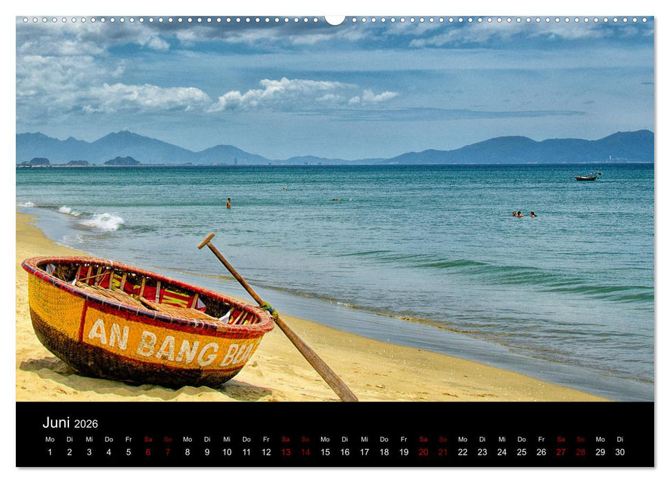 Guten Morgen, Vietnam! (CALVENDO Premium Wandkalender 2026)