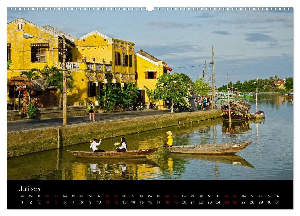 Guten Morgen, Vietnam! (CALVENDO Premium Wandkalender 2026)