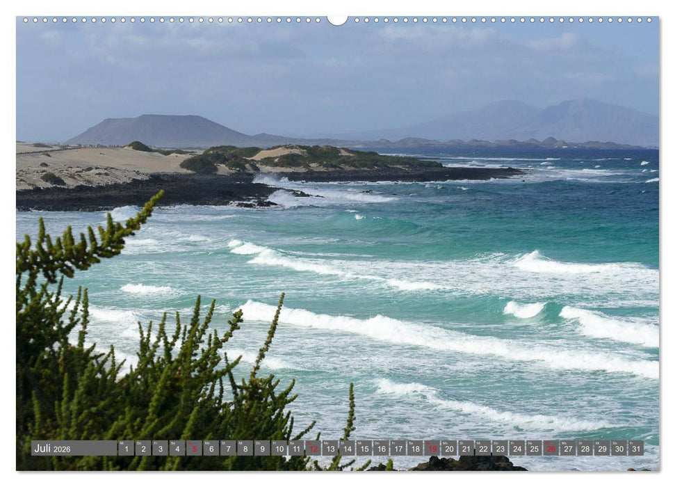 Fuerteventura - Heimat des Windes (CALVENDO Premium Wandkalender 2026)