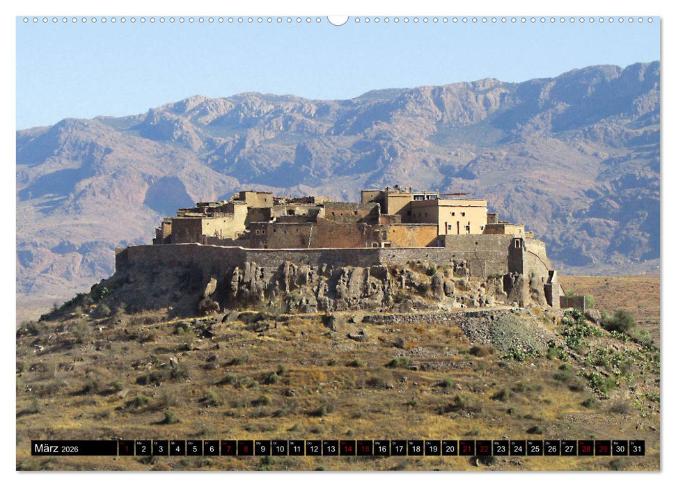 Marokko total (CALVENDO Premium Wandkalender 2026)