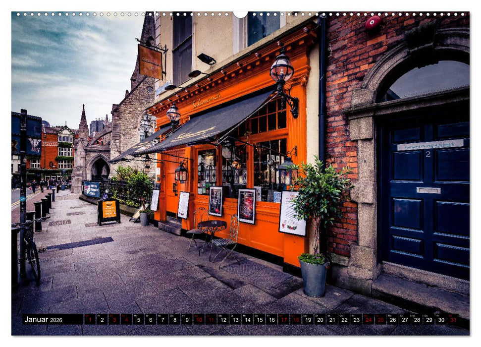 Dublin (CALVENDO Premium Wandkalender 2026)