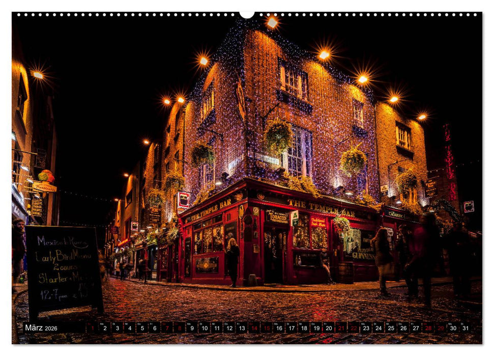Dublin (CALVENDO Premium Wandkalender 2026)