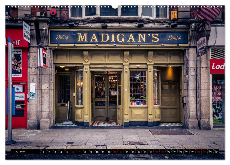 Dublin (CALVENDO Premium Wandkalender 2026)