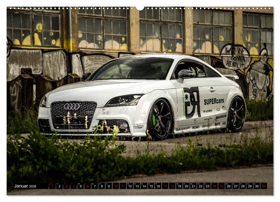 Tuning Cars (CALVENDO Premium Wandkalender 2026)