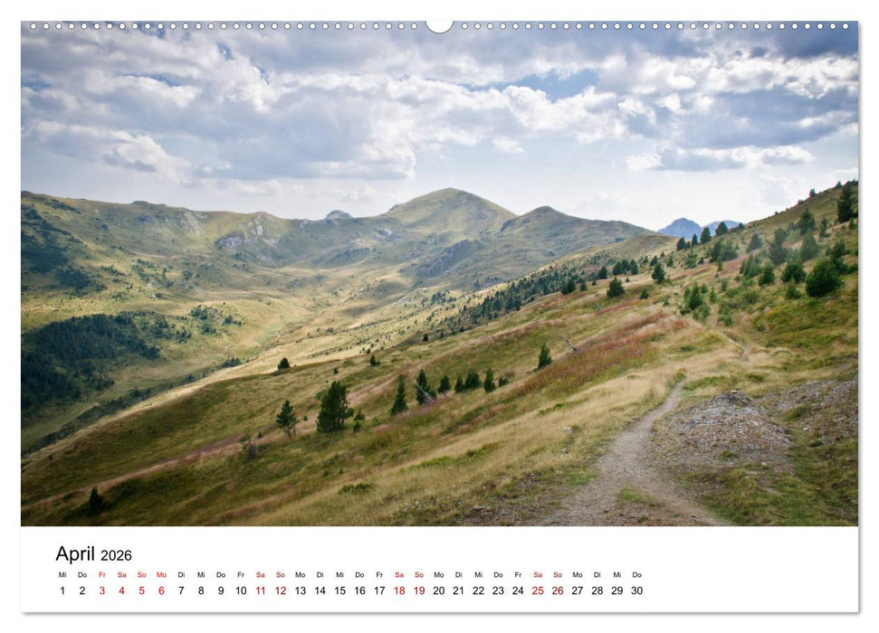 Verfluchtes Gebirge - Peaks of the Balkans - Wandern im Prokletije-Gebirge, Kosovo, Montenegro, Albanien (CALVENDO Wandkalender 2026)