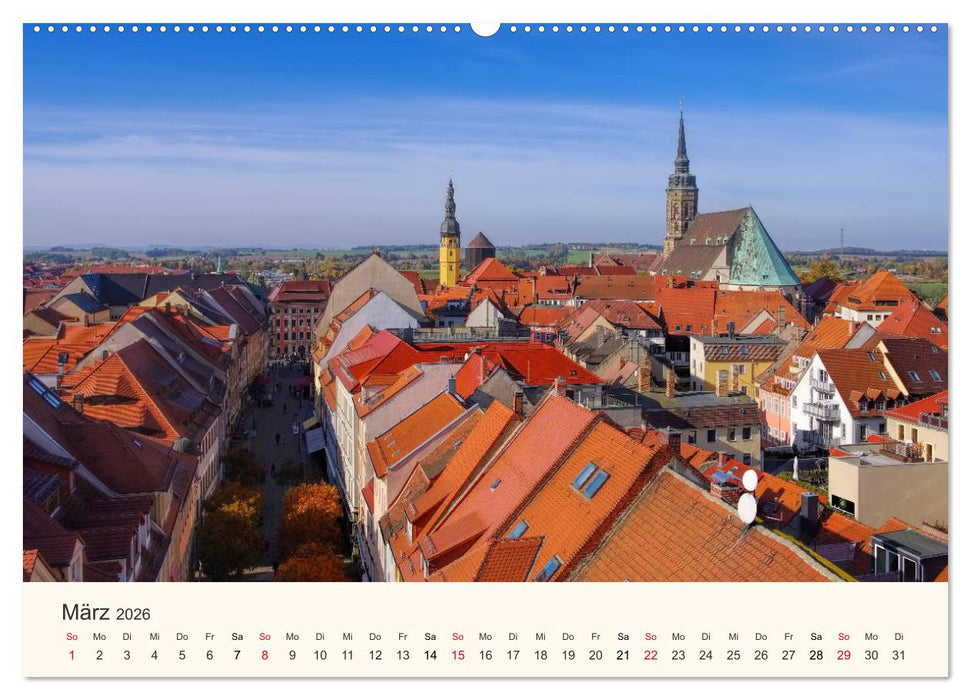 Bautzen - Perle der Oberlausitz (CALVENDO Premium Wandkalender 2026)