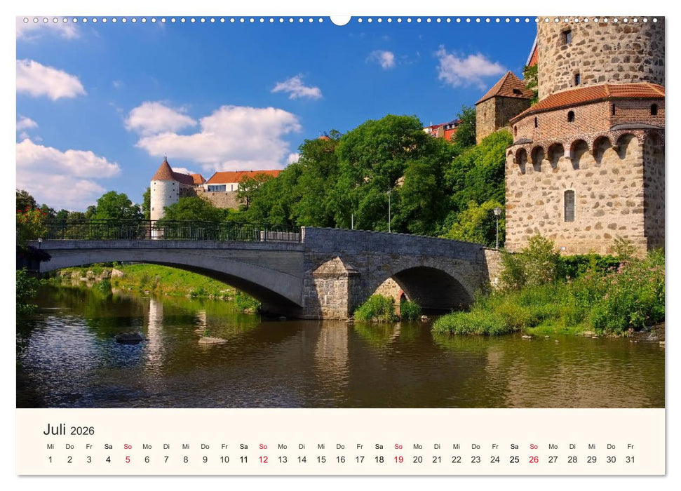 Bautzen - Perle der Oberlausitz (CALVENDO Premium Wandkalender 2026)