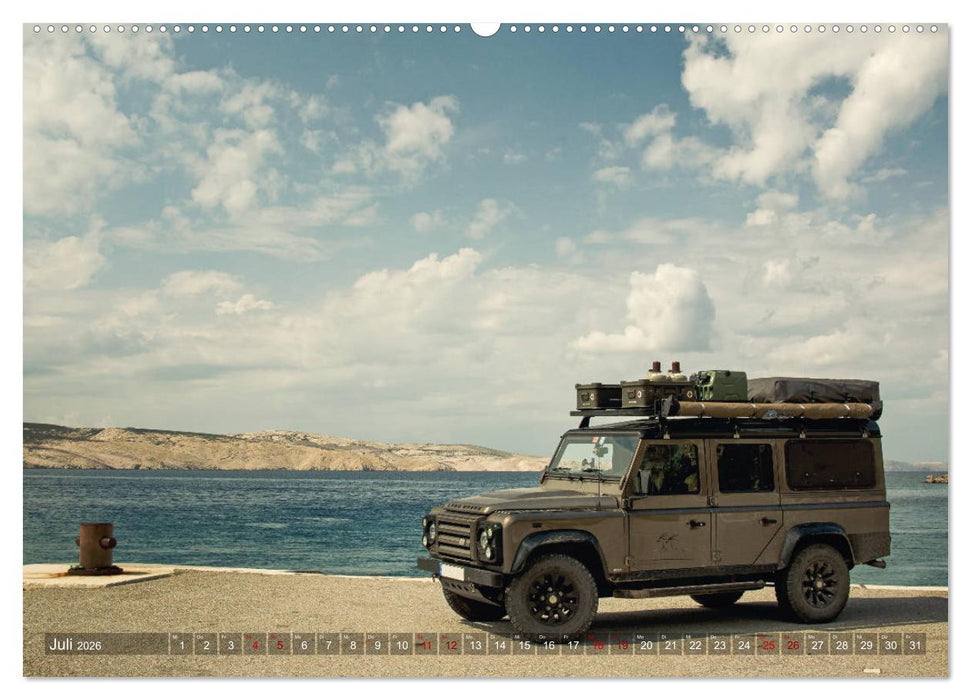 Mit dem 4x4 durch Europa (CALVENDO Premium Wandkalender 2026)