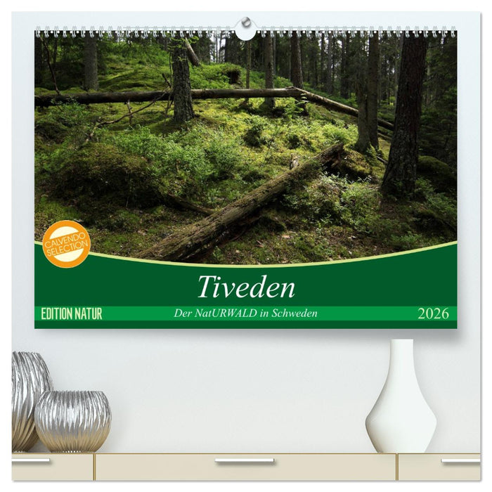 Tiveden, der NatURWALD in Schweden (CALVENDO Premium Wandkalender 2026)