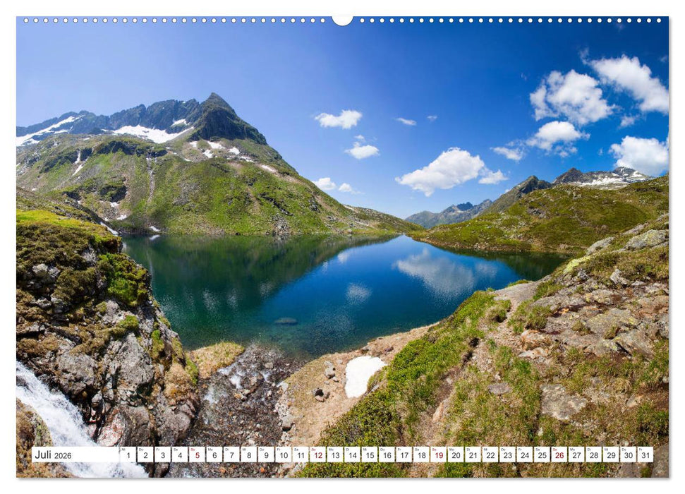 Ennstaler Bergseen in den Schladminger Tauern (CALVENDO Premium Wandkalender 2026)