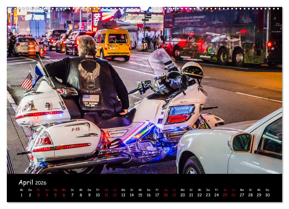 New York City - Impressionen (CALVENDO Premium Wandkalender 2026)