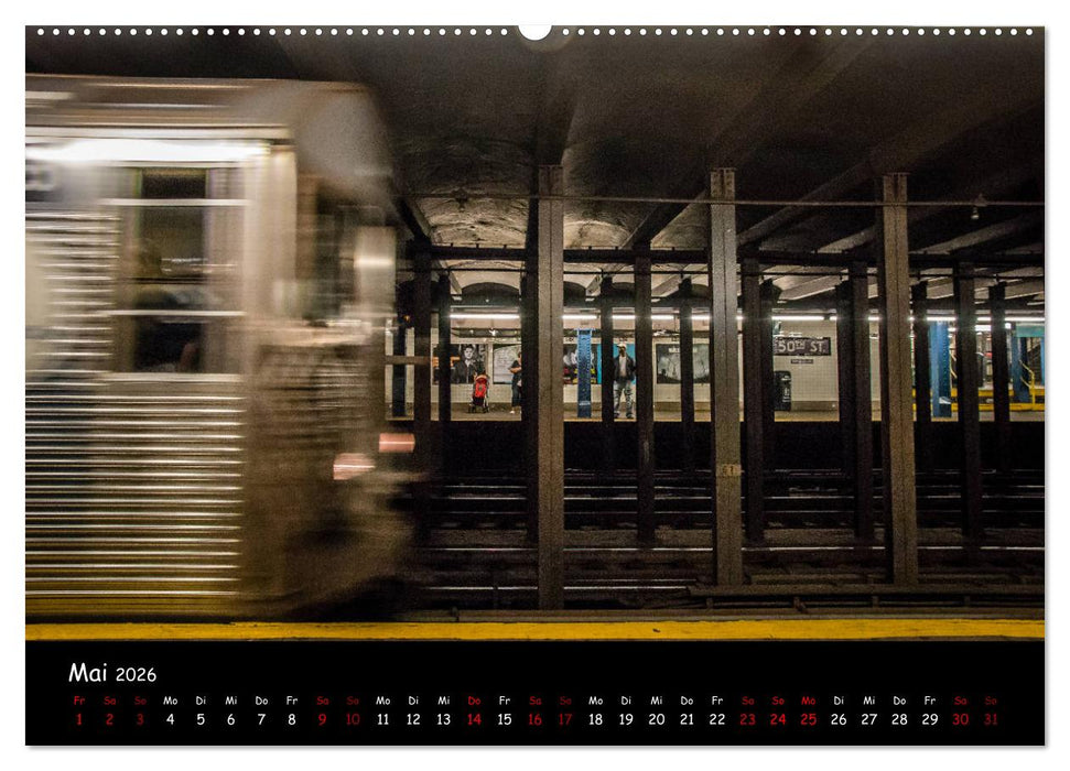 New York City - Impressionen (CALVENDO Premium Wandkalender 2026)