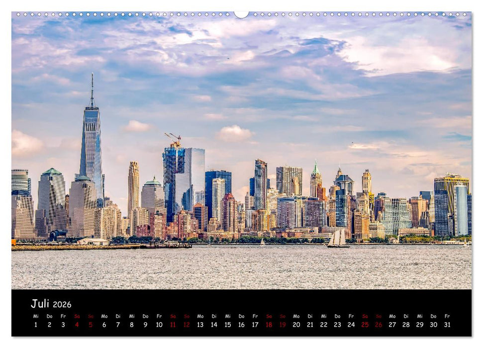 New York City - Impressionen (CALVENDO Premium Wandkalender 2026)