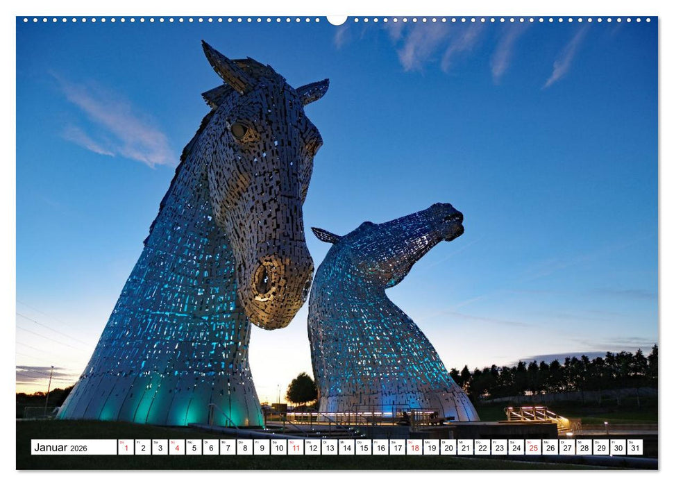 Schottland - Der Norden Großbritanniens (CALVENDO Premium Wandkalender 2026)