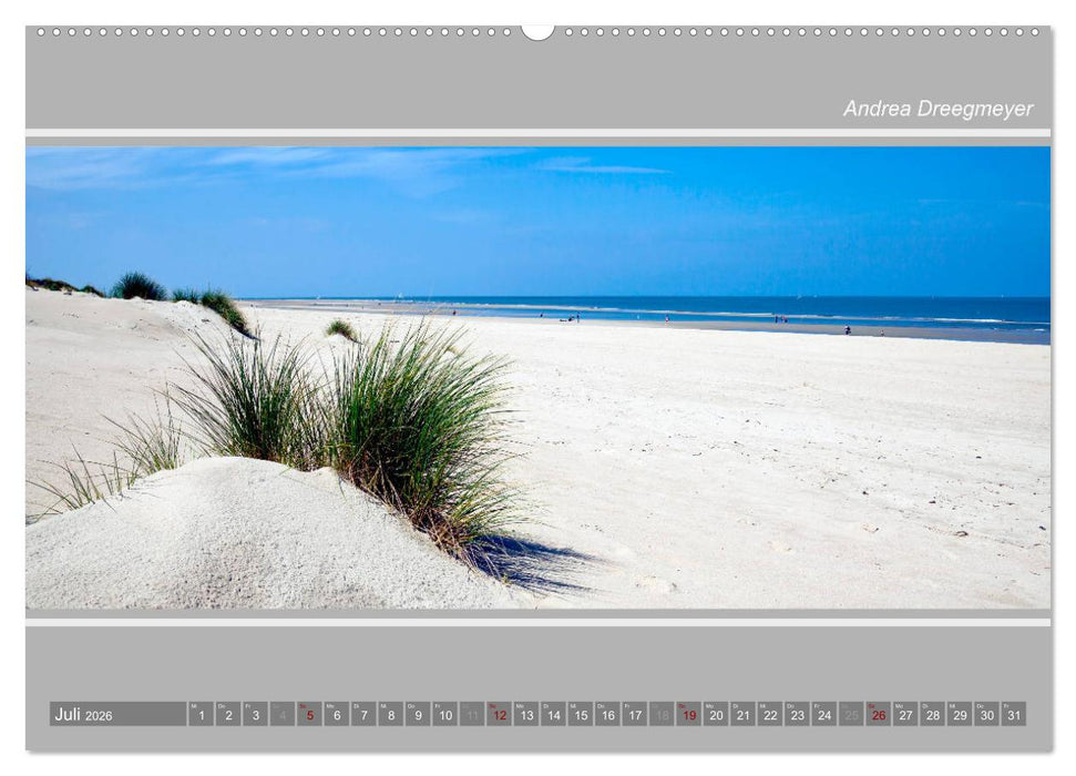 Norderney-Panorama (CALVENDO Premium Wandkalender 2026)