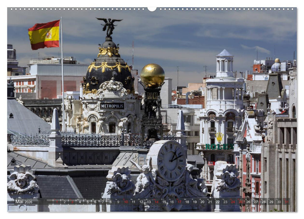 Zentralspanien (CALVENDO Premium Wandkalender 2026)