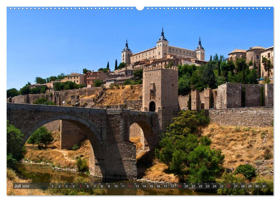 Zentralspanien (CALVENDO Premium Wandkalender 2026)