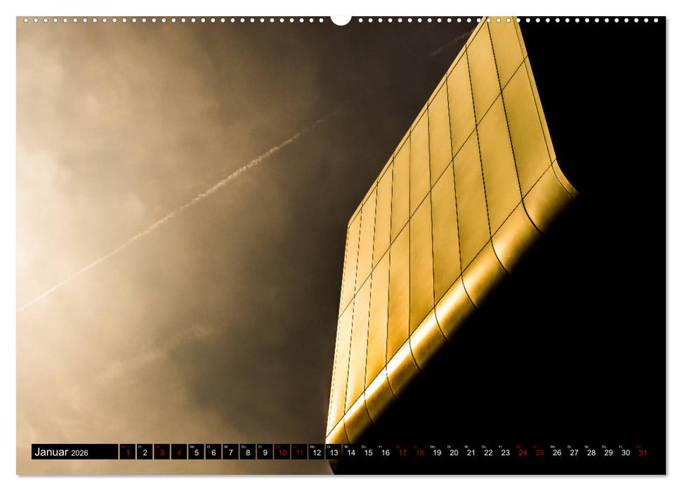Architektur - Ansichten, Blickwinkel, Perspektiven (CALVENDO Premium Wandkalender 2026)