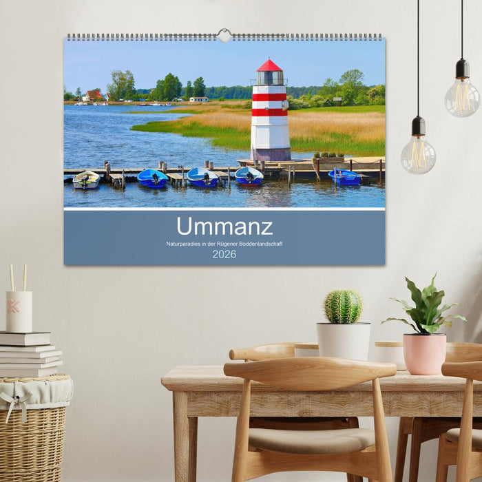 Ummanz - Naturparadies in der Rügener Boddenlandschaft (CALVENDO Wandkalender 2026)