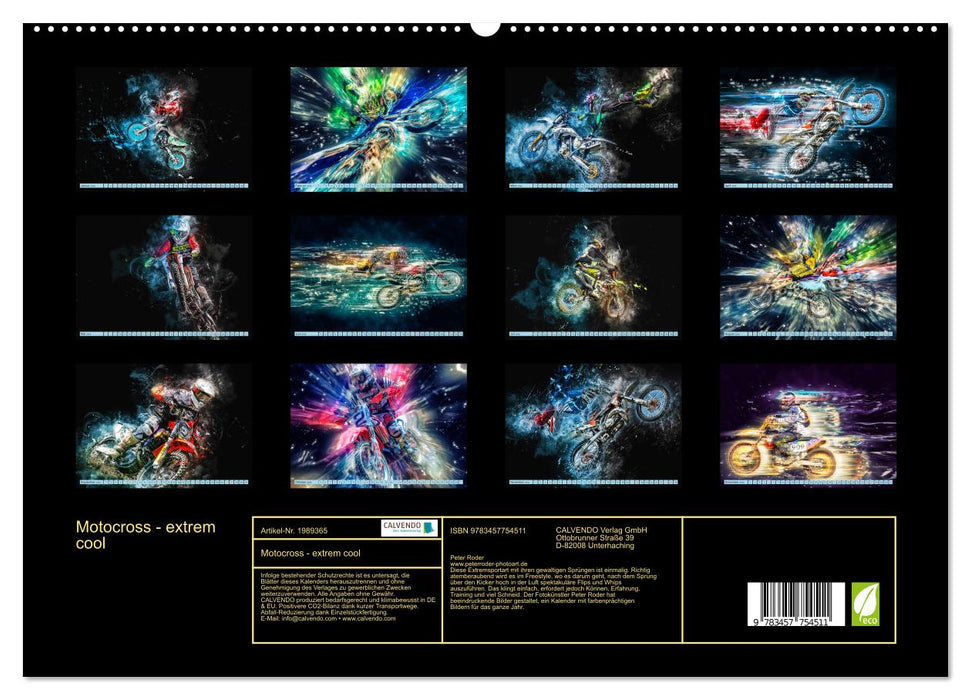 Motocross - extrem cool (CALVENDO Premium Wandkalender 2026)