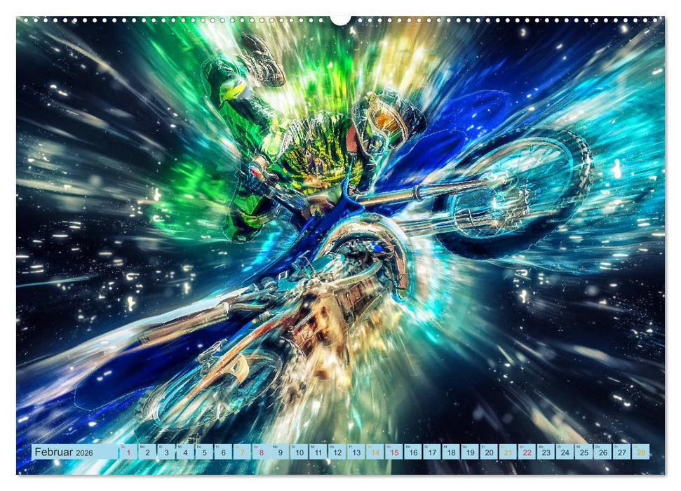 Motocross - extrem cool (CALVENDO Premium Wandkalender 2026)