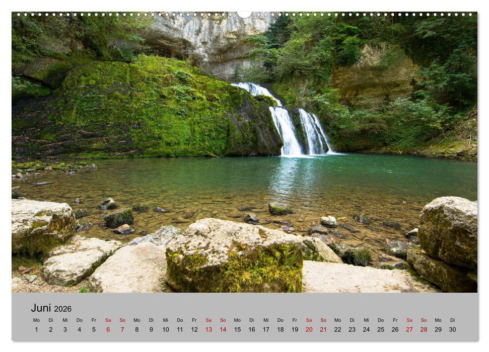 Zauberhaftes Franche Comté (CALVENDO Premium Wandkalender 2026)