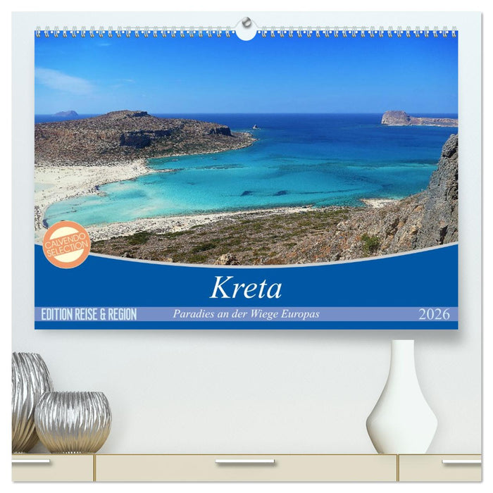 Kreta - Paradies an der Wiege Europas (CALVENDO Premium Wandkalender 2026)