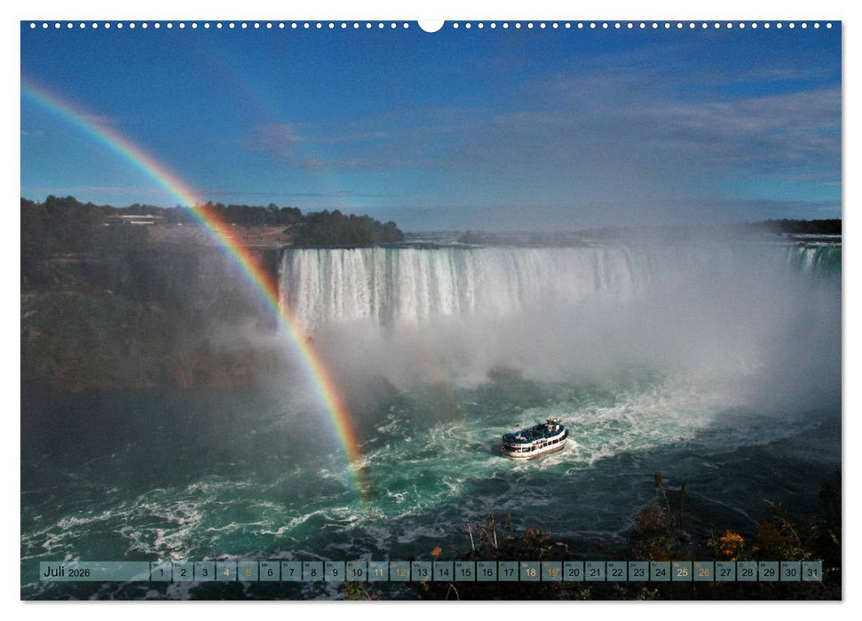 Kanada - short visit (CALVENDO Premium Wandkalender 2026)