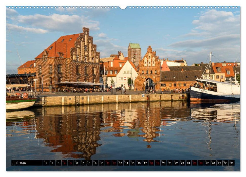Hansestadt Wismar (CALVENDO Premium Wandkalender 2026)