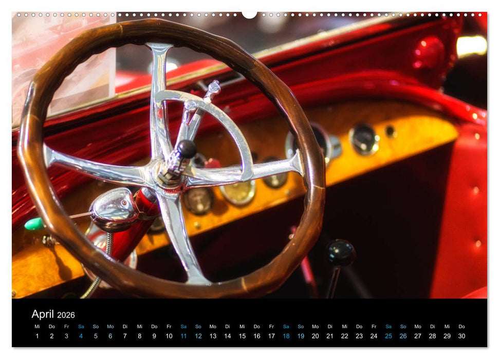 CLASSIC COCKPITS - Funktionale Kunstwerke aus einer anderen Zeit (CALVENDO Premium Wandkalender 2026)