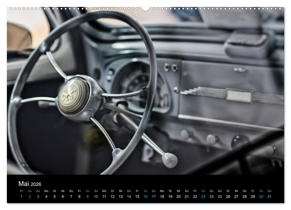 CLASSIC COCKPITS - Funktionale Kunstwerke aus einer anderen Zeit (CALVENDO Premium Wandkalender 2026)
