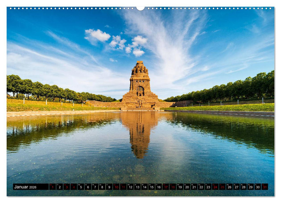 Leipzig Die Sachsenmetropole mit großer Vergangenheit (CALVENDO Wandkalender 2026)