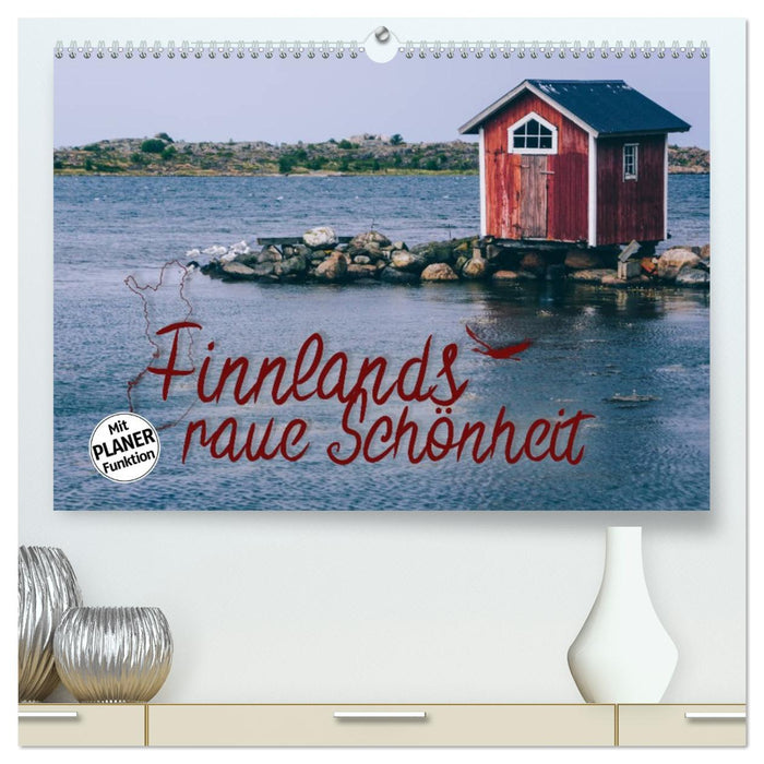 Finnlands raue Schönheit (CALVENDO Premium Wandkalender 2026)