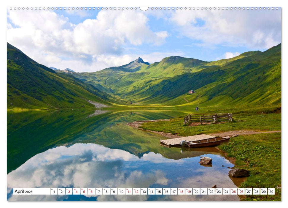 Kraftplätze in den Bergen (CALVENDO Premium Wandkalender 2026)