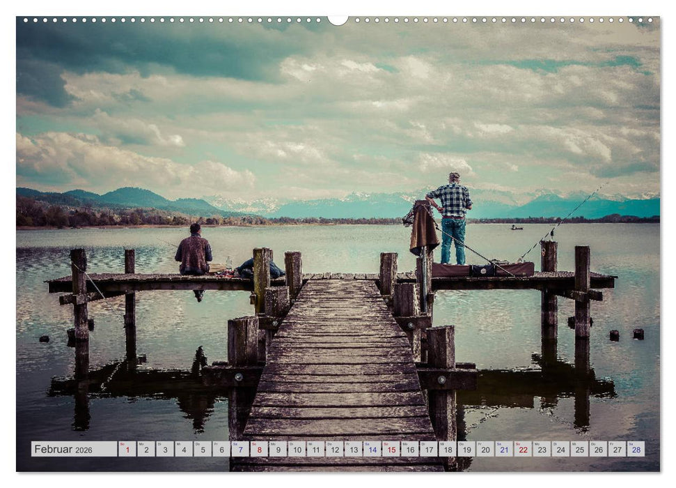 Der malerische Pfäffikersee (CALVENDO Premium Wandkalender 2026)