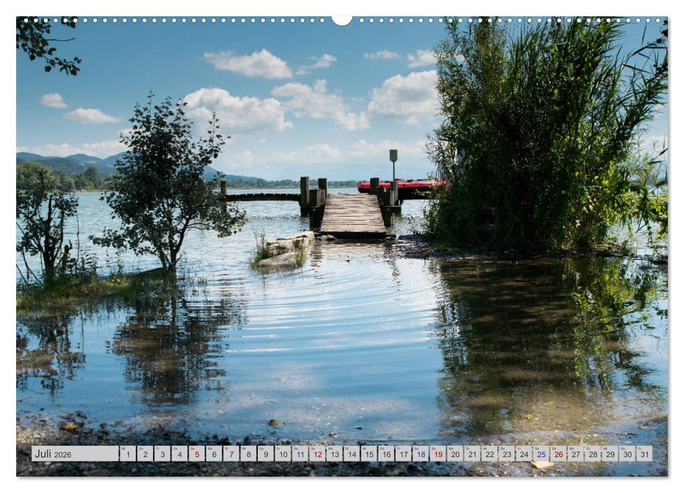 Der malerische Pfäffikersee (CALVENDO Premium Wandkalender 2026)