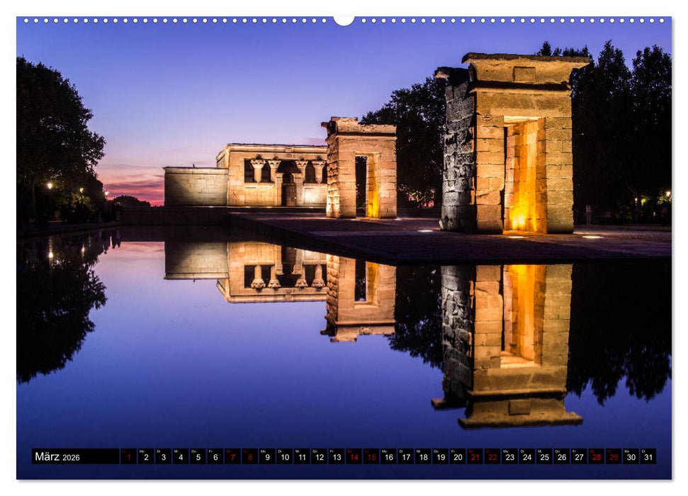 Madrid - Stadtansichten (CALVENDO Premium Wandkalender 2026)