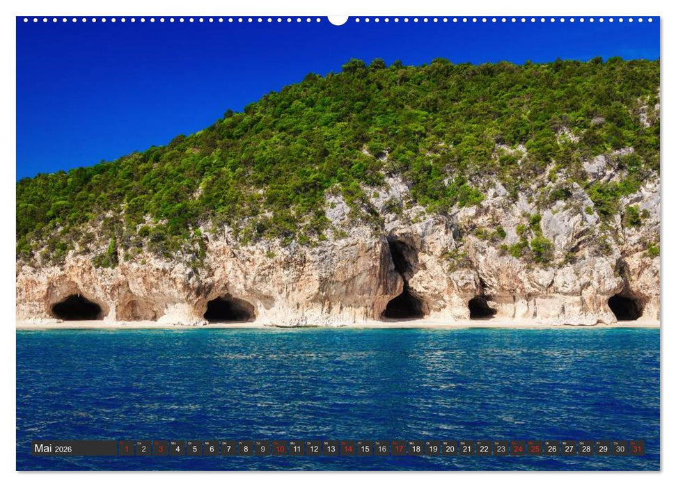 Sardinien - Traumstrände am Mittelmeer (CALVENDO Premium Wandkalender 2026)