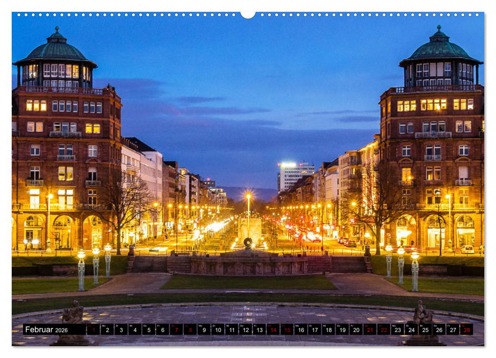 Mannheimer Impressionen. (CALVENDO Wandkalender 2026)