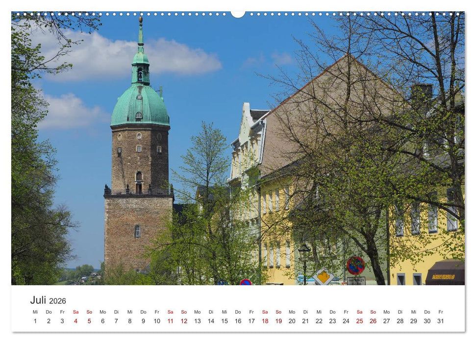 Annaberg - Hauptstadt des Erzgebirges (CALVENDO Premium Wandkalender 2026)