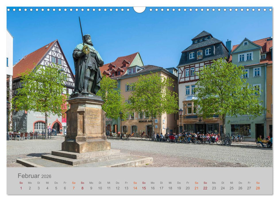 Jena Universitätstadt an der Saale (CALVENDO Wandkalender 2026)