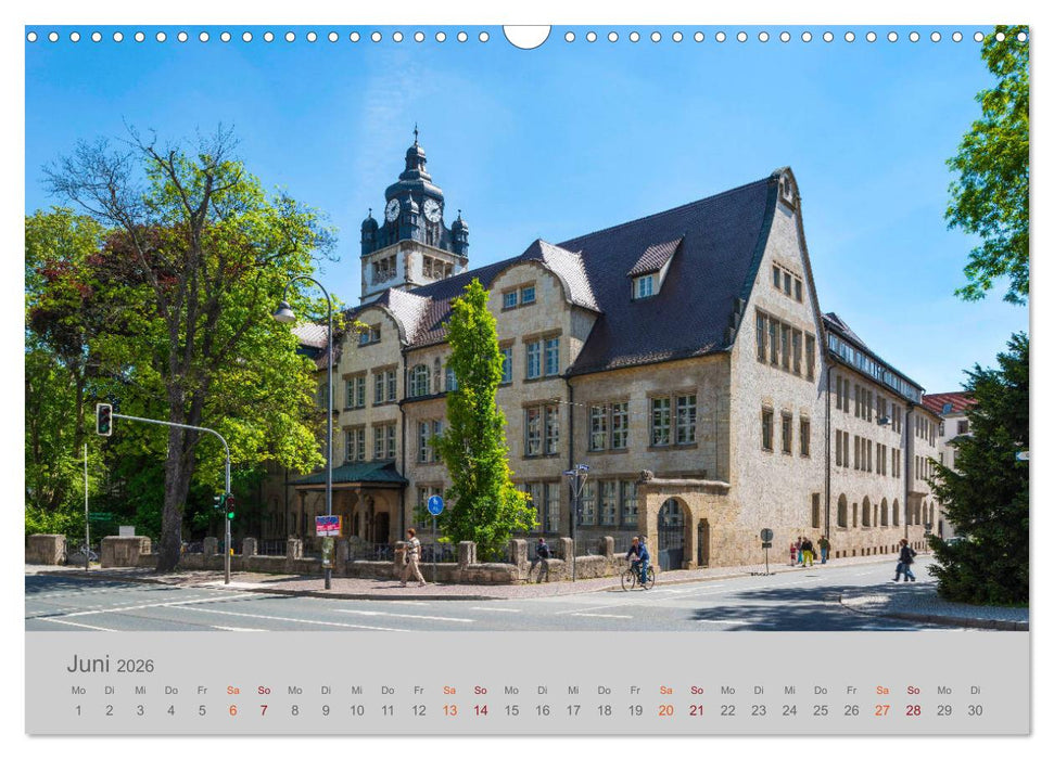 Jena Universitätstadt an der Saale (CALVENDO Wandkalender 2026)