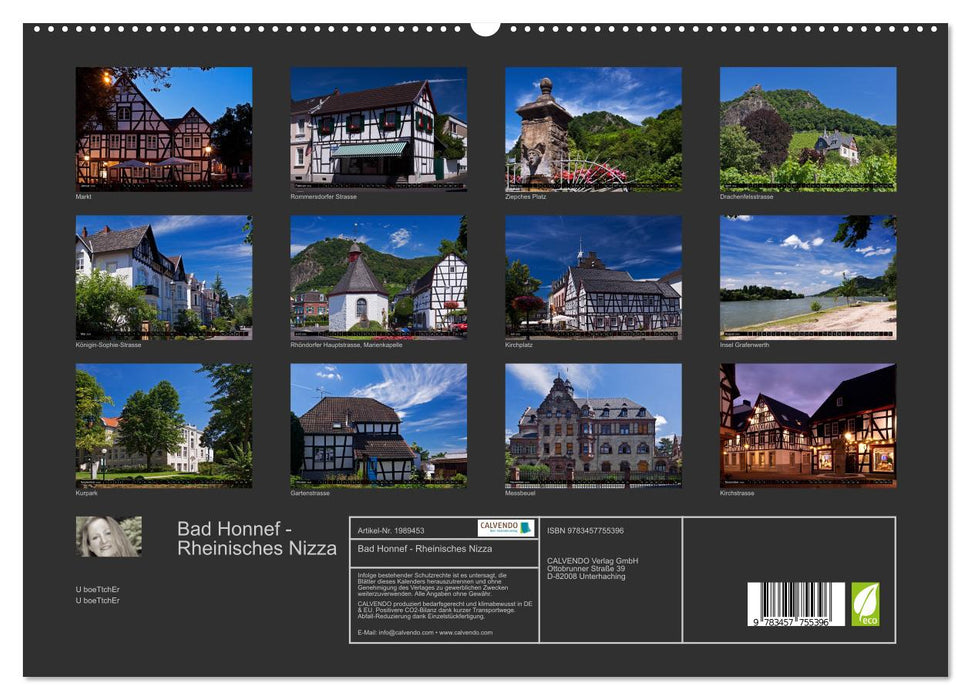 Bad Honnef - Rheinisches Nizza (CALVENDO Premium Wandkalender 2026)
